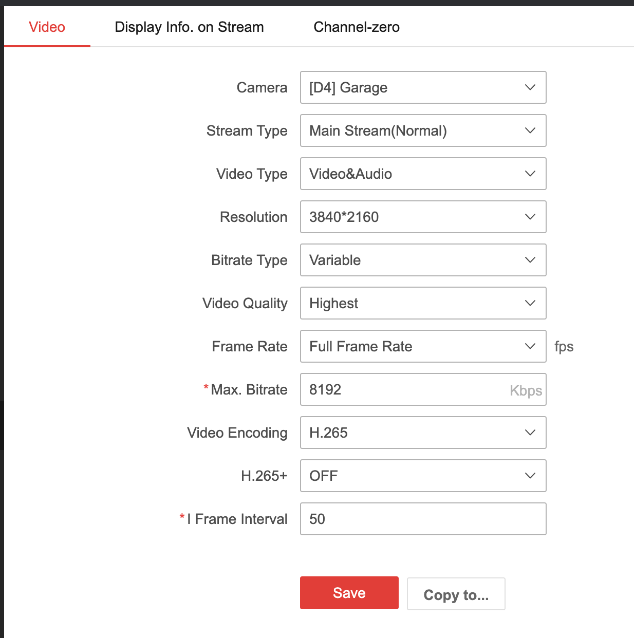 Low quality live view when viewing on NVR via its IP address in the ...