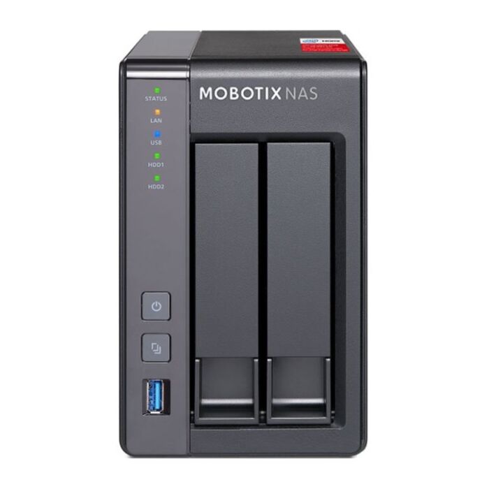 Mobotix MX-S-NAS2A-8 2 Bay 8 Channel Desktop NAS