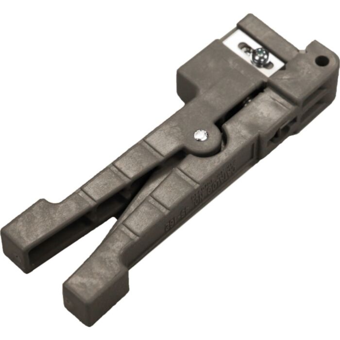 Excel Peg Style Jacket Stripper, up to 3.2mm cable diameter (grey handle) 202-063 Excel Peg Style Jacket Stripper, up to 3.2mm cable diameter (grey handle) 202-063