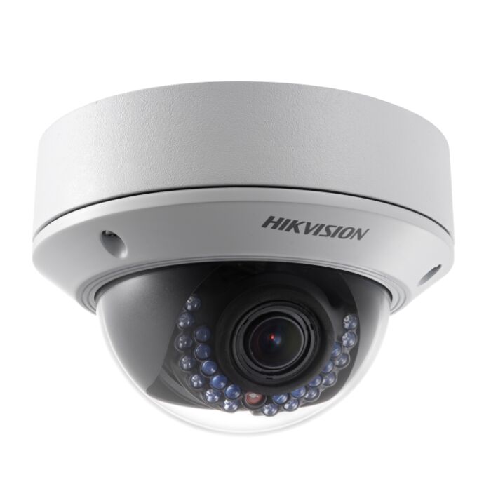 Hikvision DS-2CD2712F-I 1.3MP VF IR Dome Network Camera Hikvision DS-2CD2712F-I 1.3MP VF IR Dome Network Camera