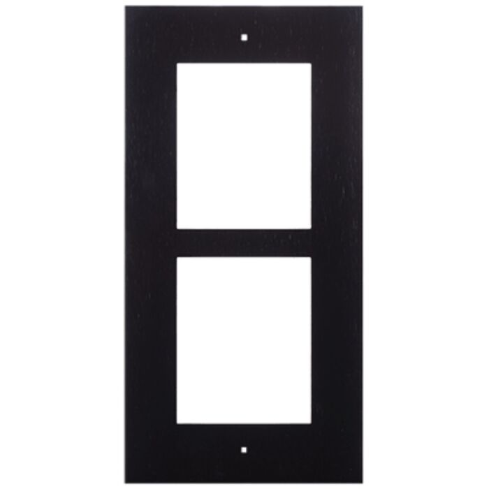 2N Verso In-Wall Installation Frame for 2 Module - 9155012B (Black)