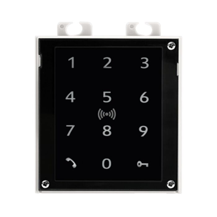 2N IP Verso Touch Keypad & RFID Reader 125KHZ, 13.56MHZ, NFC