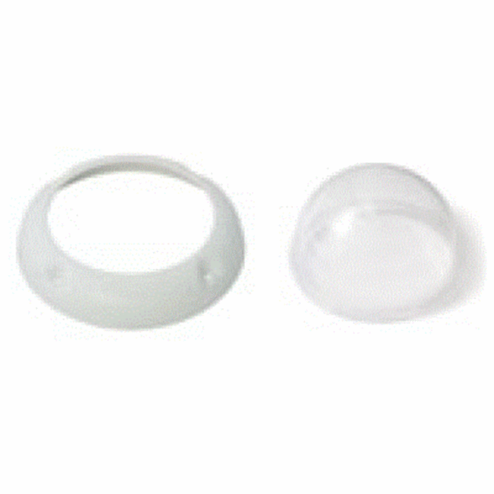 Mobotix MX-D24M-Vandal-PUWH White Powder-Coated Anti-Vandal Kit for D25 Dome Camera
