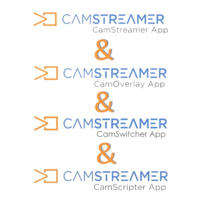 CamStreamer, CamOverlay, CamSwitcher and  CamScripter Application Bundle
