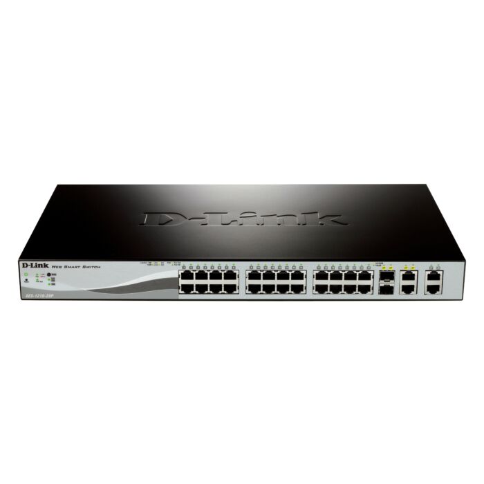 D-Link DES-1210-28P 28-Port Smart PoE Switch 
