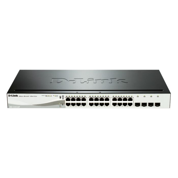 D-Link DGS-1210-24P 24 Port Gigabit Smart PoE Switch D-Link DGS-1210-24P 24 Port Gigabit Smart PoE Switch