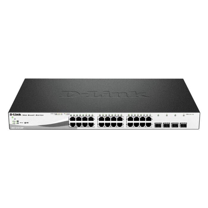 D-Link DGS-1210-28P 28-Port Smart PoE+ Switch
