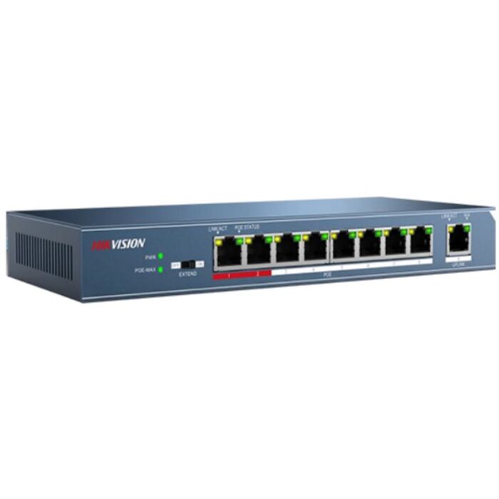 Hikvision DS-3E0109P-E 8 Port Unmanaged PoE Switch Hikvision DS-3E0109P-E 8 Port Unmanaged PoE Switch