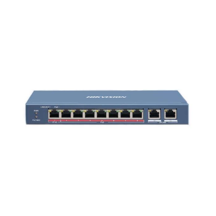 Hikvision DS-3E0310HP-E 8 Port Unmanaged Hi-PoE/PoE Switch Hikvision DS-3E0310HP-E 8 Port Unmanaged Hi-PoE/PoE Switch