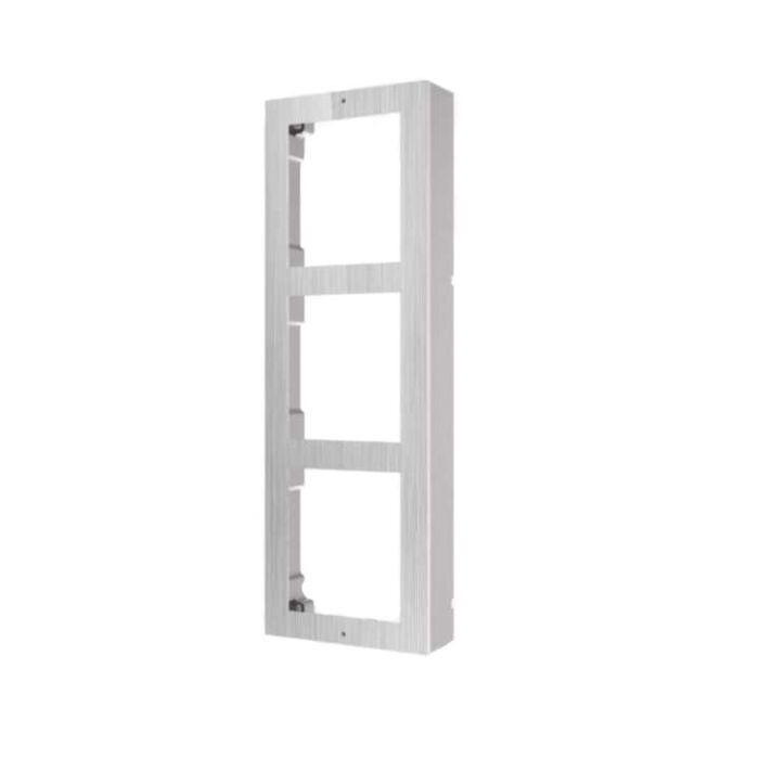 Hikvision DS-KD-ACW3-S Stainless Steel Surface Mounting Accessory - 3 Gang