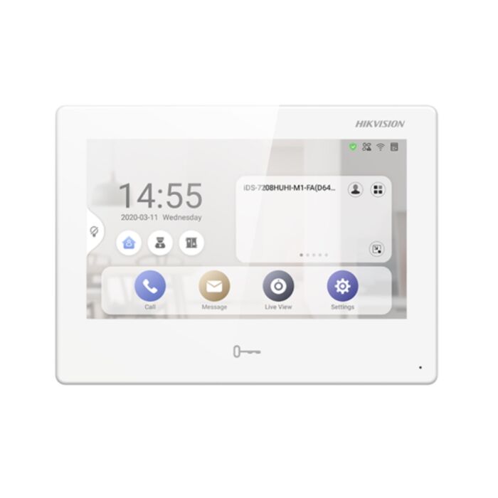 Hikvision DS-KH9310-WTE1 7" Android Video Intercom Indoor Station Hikvision DS-KH9310-WTE1 7" Android Video Intercom Indoor Station