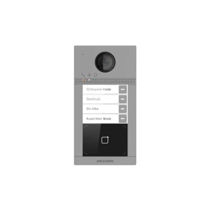 Hikvision DS-KV8413-WME1 Video Intercom Villa Door Station | 4 Call Button | Hikvision DS-KV8413-WME1 Video Intercom Villa Door Station | 4 Call Button |