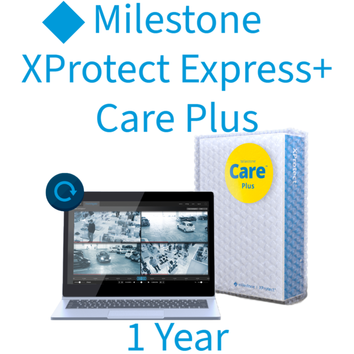 Milestone 1 Year Care Plus for XProtect Express+ Device License Milestone 1 Year Care Plus for XProtect Express+ Device License