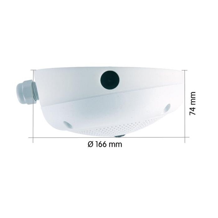 Mobotix 10° On-Wall Set for D25 and Q25 Cameras Mobotix 10° On-Wall Set for D25 and Q25 Cameras