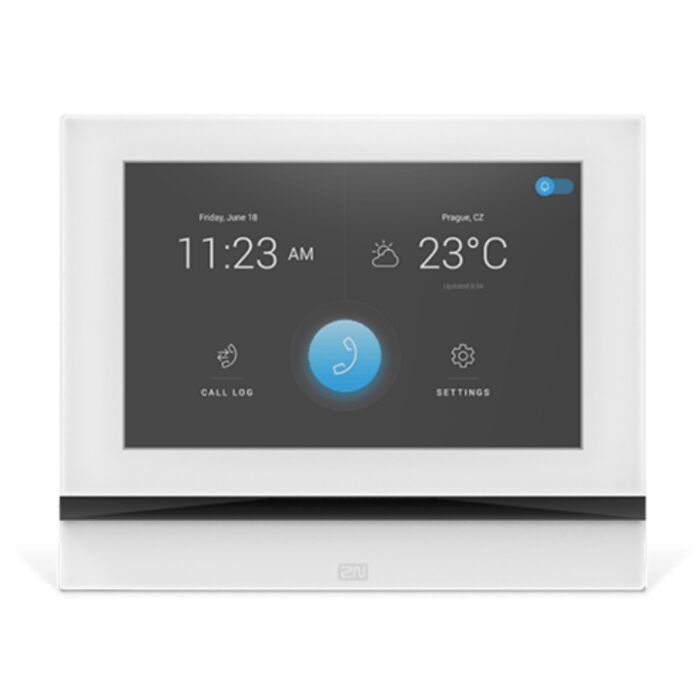 2N Indoor View Answering Unit with Full Screen Video - 91378601WH
