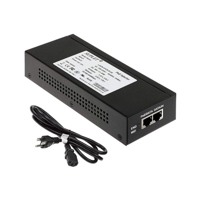 Hikvision LAS30-57CN-RJ45 30W PoE Injector Hikvision LAS30-57CN-RJ45 30W PoE Injector