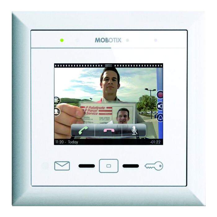 Mobotix Display+ Indoor Remote Station with Touch Screen, Live Video & Two-way Audio Mobotix Display+ Indoor Remote Station with Touch Screen, Live Video & Two-way Audio