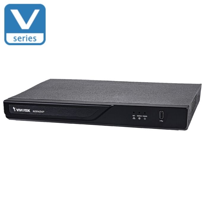 Vivotek ND9424P-V2 16 Channel Embedded PoE Network Video Recorder