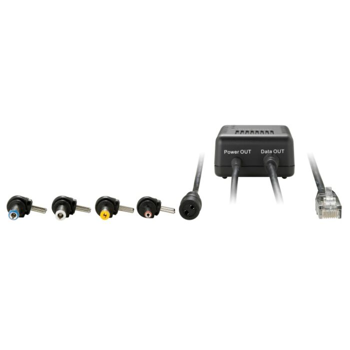Level One POS-1002 5-12V DC PoE Splitter Level One POS-1002 5-12V DC PoE Splitter