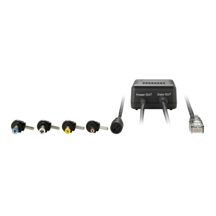 Level One POS-3000 5-12V DC Gigabit PoE Plus Splitter Level One POS-3000 5-12V DC Gigabit PoE Plus Splitter