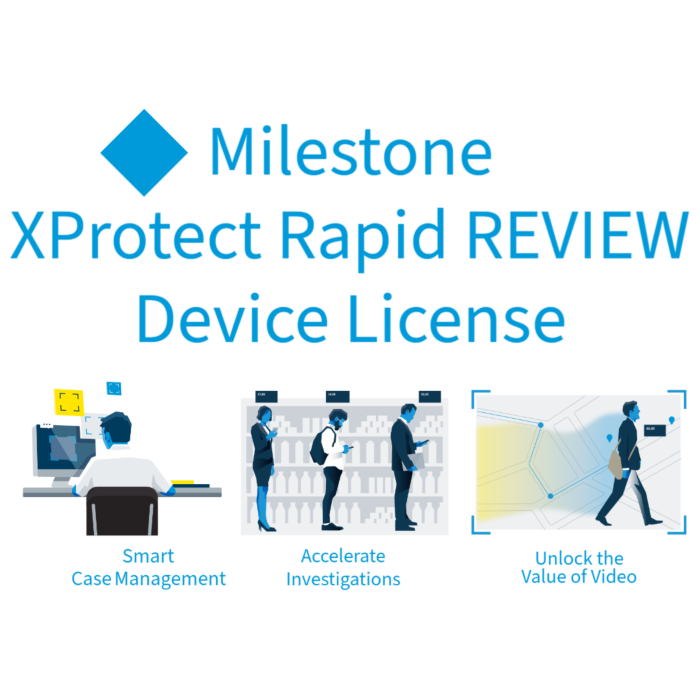 Milestone XProtect Rapid REVIEW Device License Milestone XProtect Rapid REVIEW Device License