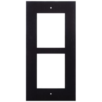 2N Verso In-Wall Installation Frame for 2 Module - 9155012B (Black)