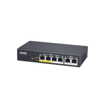 Vivotek AW-FET-060D-065 4xFE PoE + 2xFE UTP Unmanaged Switch Vivotek AW-FET-060D-065 4xFE PoE + 2xFE UTP Unmanaged Switch