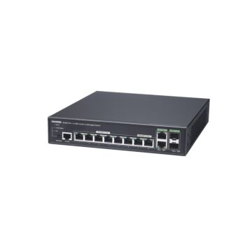 Vivotek AW-GEV-108A-130 8xGbE PoE + 2xGbE Combo VIVOCAM L2 Managed PoE Switch