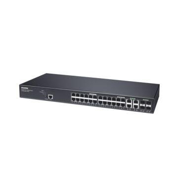 Vivotek AW-GEV-288A-370 24xGbE PoE + 4xGbE Combo VIVOCAM L2 Managed PoE Switch