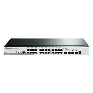 D-Link DGS-1510-28P 28-Port Gigabit Stackable Smart PoE Switch