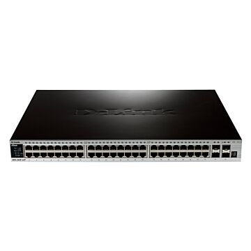 D-Link DGS-3420-52P 52-Port Gigabit PoE+ Switch with 4 SFP+ Ports
