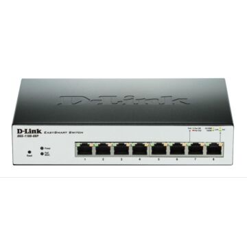 D-Link DGS-1100-08P 8 Port PoE Gigabit Managed Switch