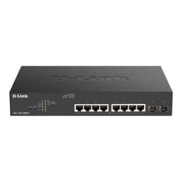 D-Link DGS-1100-10MP 10-Port Gigabit Smart Max PoE+ Switch