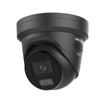 Hikvision DS-2CD23166G3-IS2UY/SL 16MP Acusense Strobe Light and Audible Warning Turret Camera 2.8mm Black