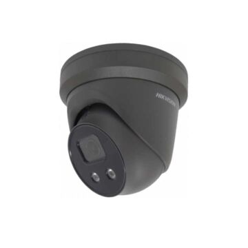 Hikvision DS-2CD2346G2-IU/G 4MP AcuSense Fixed IR Turret Network Camera With Built-In Microphone Grey Hikvision DS-2CD2346G2-IU/G 4MP AcuSense Fixed IR Turret Network Camera With Built-In Microphone Grey