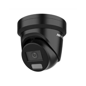 *OPEN BOX* Hikvision DS-2CD2347G2H-LIU (Black) 4MP Smart Hybrid Light with ColorVu Fixed Turret Network Camera (2.8mm) *OPEN BOX*