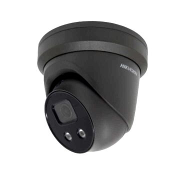 Hikvision DS-2CD2386G2-ISU/SL/B 8MP AcuSense Turret Camera with Strobe Light and Audio Alarm - Black Hikvision DS-2CD2386G2-ISU/SL/B 8MP AcuSense Turret Camera with Strobe Light and Audio Alarm - Black