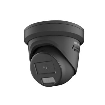 Hikvision DS-2CD2347G2-LSU/SL/B 4MP Fixed Turret Camera with Live-Guard (Black)