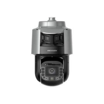 Hikvision DS-2SF8C442MXG-ELW/26(F0) 6MP Panoramic Bullet + 4MP PTZ TandemVu Camera, with Audio Alarm and Strobe Light