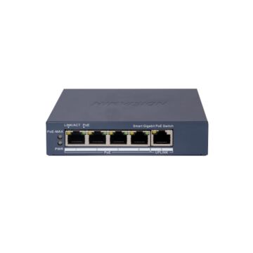 Hikvision DS-3E1505P-EI 4-Port Gigabit Smart PoE Switch