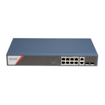 Hikvision DS-3E1512HP-SI-8P2T2F 8-Port Gigabit Smart PoE Switch
