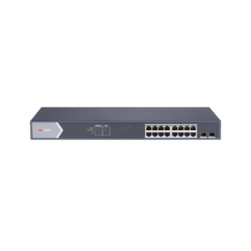 Hikvision DS-3E1518P-SI Smart Managed 16 Port Gigabit PoE Switch 