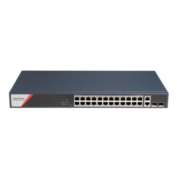 Hikvision DS-3E1528HP-SI-24P2T2F 24-Port Gigabit Smart PoE Switch