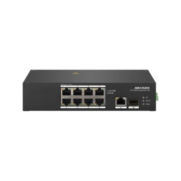 Hikvision DS-3T0310HP 8-Port Fast Ethernet Unmanaged Industrial Hi-PoE Switch