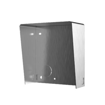Hikvision DS-KABD8003-RS1/S 1 Gang Intercom Module Rain Shield - Stainless Steel 