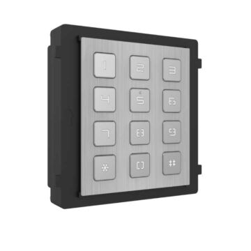 Hikvision DS-KD-KP-S Stainless Steel Video Intercom Keypad Module 