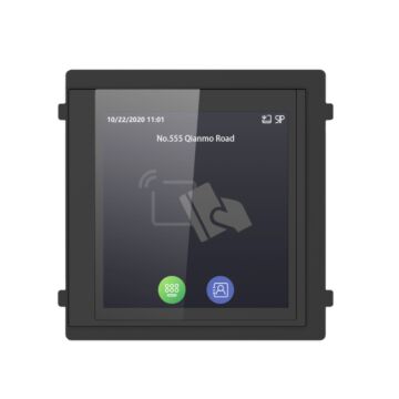 Hikvision DS-KD-TDM Door Station - Touch Display module with Mifare Card Reader