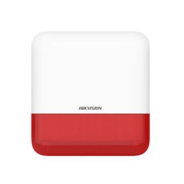 Hikvision AX Pro DS-PS1-E-WE/R Wireless Outdoor Sounder - Red