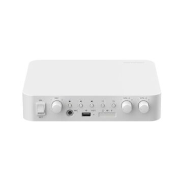 Hikvision DS-QAE1A80G1-VB 80W 2-Zone Network Amplifier