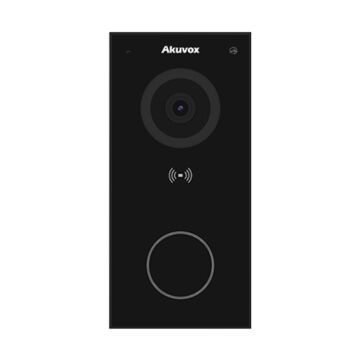 Akuvox E12W-DRK 2MP SIP Single-Button Door Phone